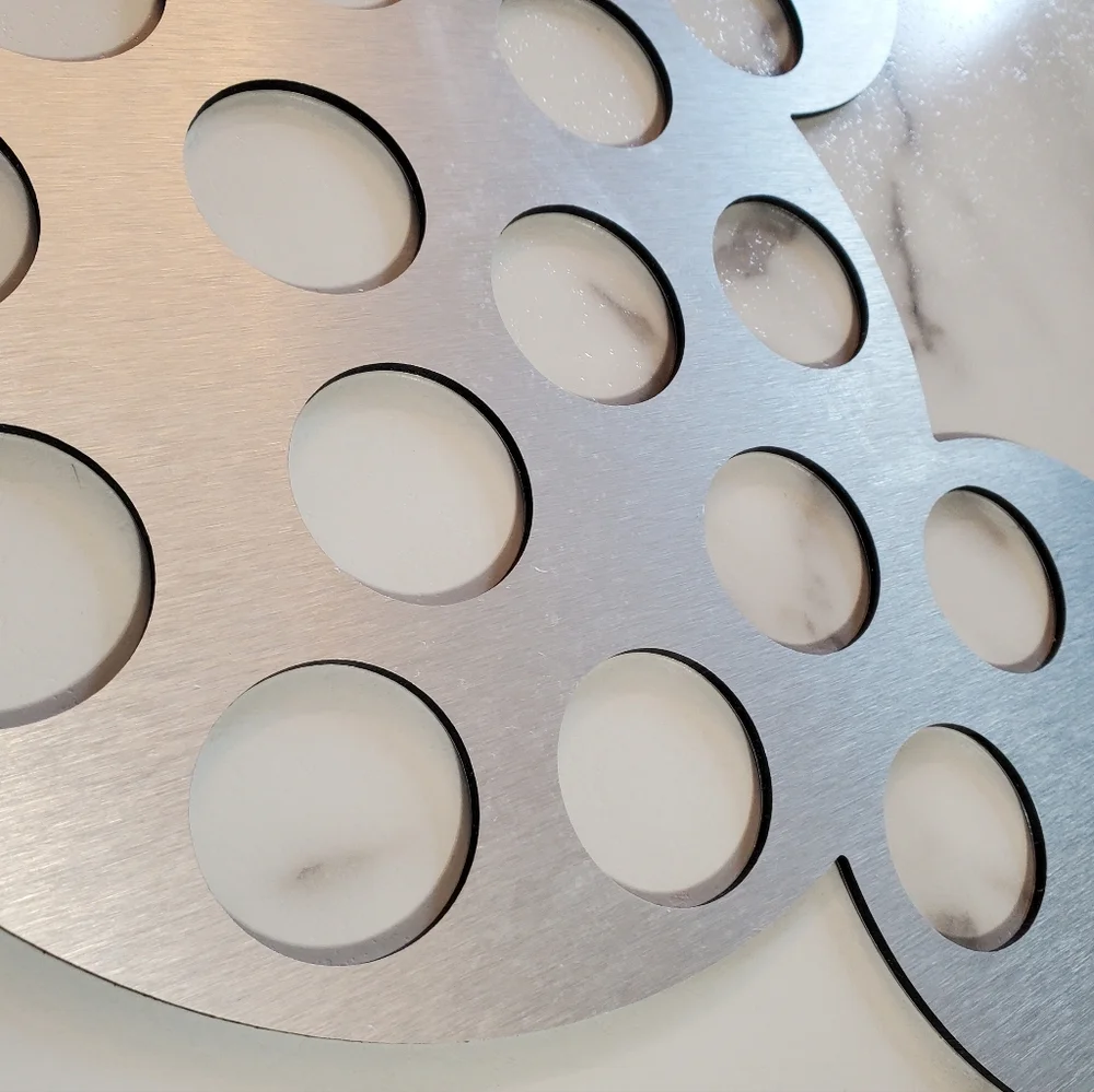 Silver Mickey Mouse Head K Cup Holder